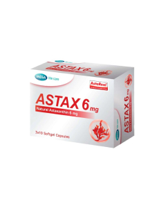 Mega Wecare Astax 6 Mg 30 Capsules 