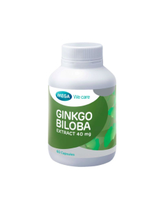 Mega Wecare Ginkgo Biloba 60 Capsules 